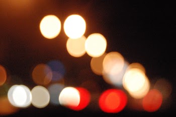Red Bokeh, glitter vintage lights background