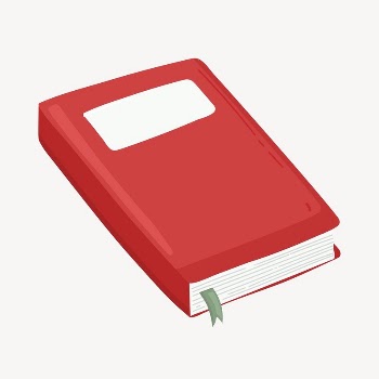 Red book clipart, cute cartoon | Free PSD Illustration - rawpixel