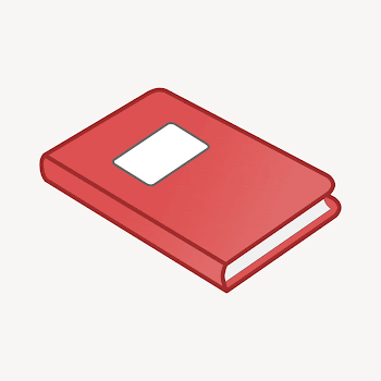 Red book clipart illustration psd. | Free PSD - rawpixel