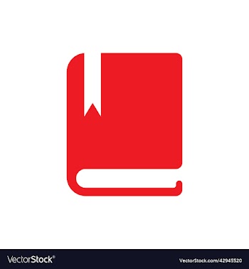 red book or diary solid icon