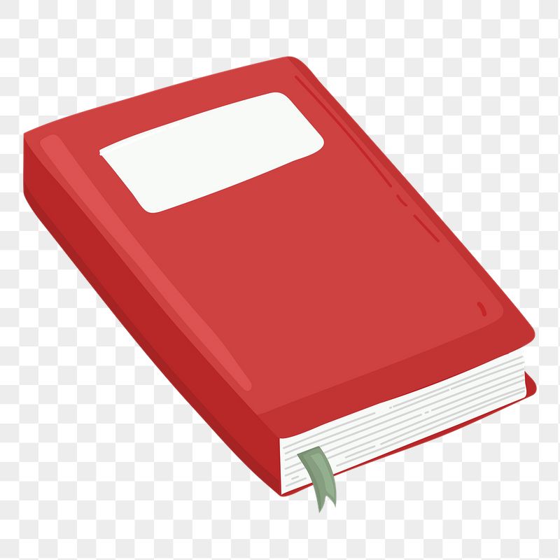 Red book png sticker, cute | Free PNG Illustration - rawpixel