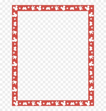 Red Border Design Png