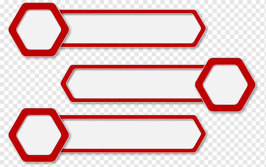 Red border, three white dialogue boxes, border, frame, angle png