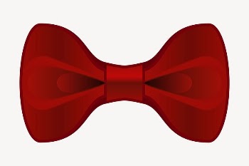 Red bow clipart, illustration vector. | Free Vector - rawpixel