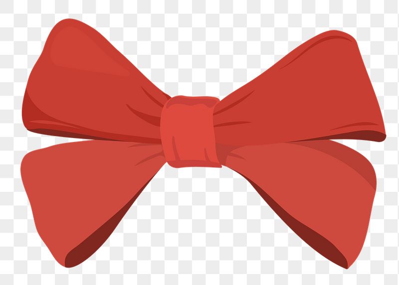 Red bow png sticker, cute | Free PNG Illustration - rawpixel