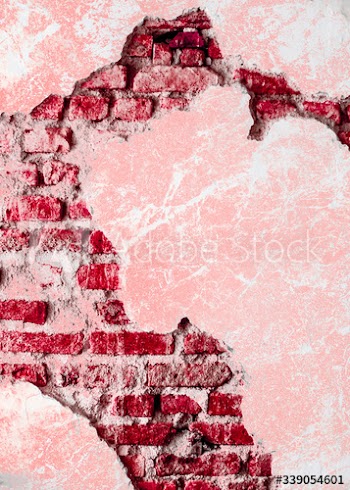 Red brick wall