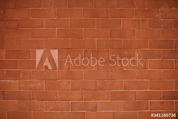 Red brick wall