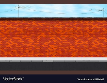 red brick wall background
