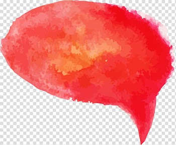 Red bubble box illustration, Red dialog transparent background PNG clipart