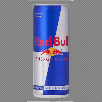 Red Bull PNG Image Background