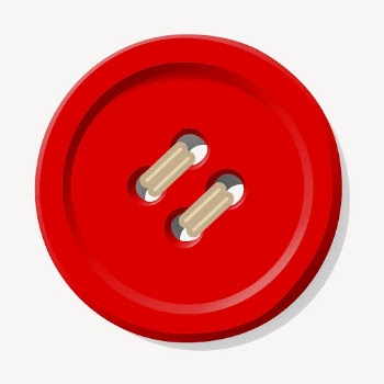 Red button clipart, object illustration. | Free Photo - rawpixel