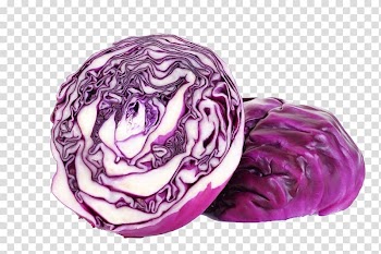Red cabbage Organic food Vegetable, Free purple cabbage pull material transparent background PNG clipart