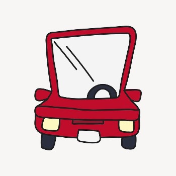 Red car clipart, transportation illustration | Free PSD Illustration - rawpixel