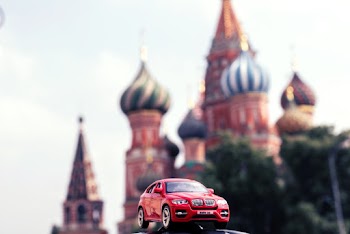 Red Car Scale Model