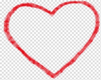 Red Cartoon, Red frame Heart transparent background PNG clipart