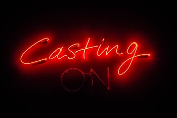 red Casting On neon light signage