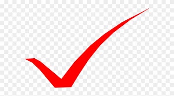 Red Check Mark Clip Art - Red Tick Mark Png