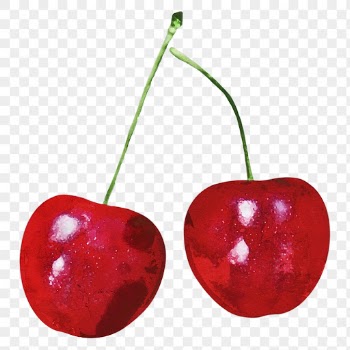 Red cherry  png sticker, | Free PNG - rawpixel