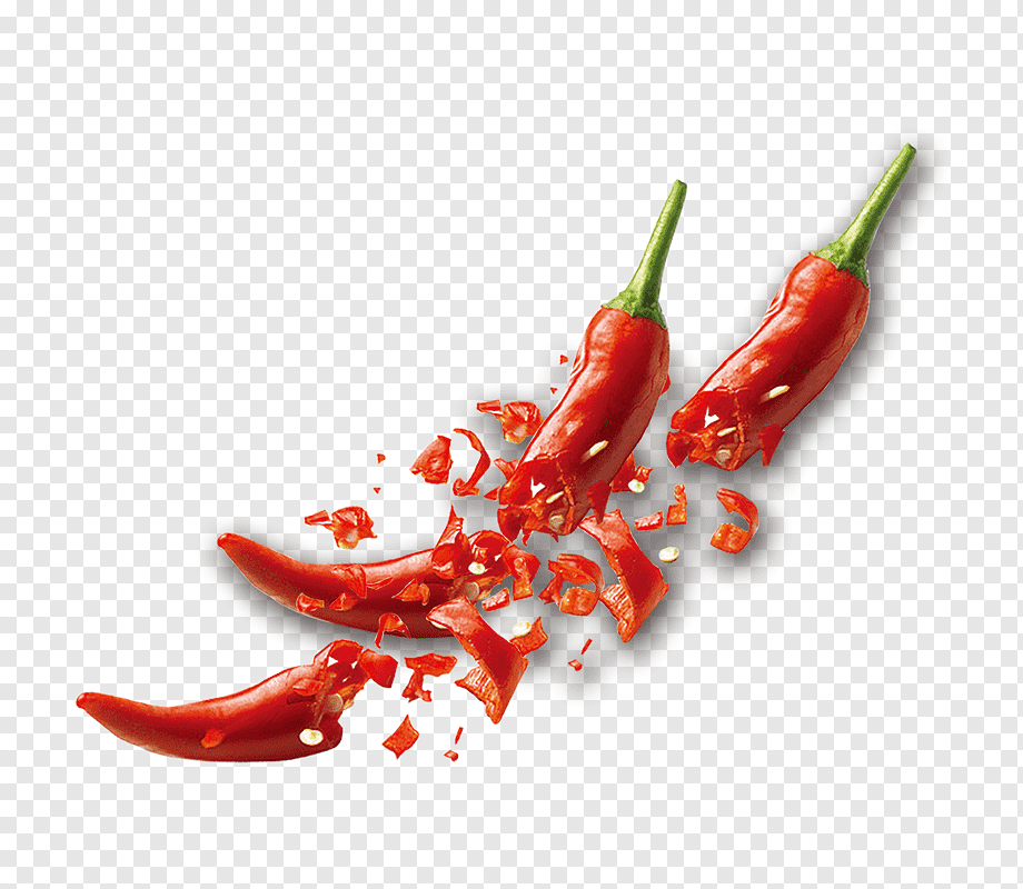 red chili peppers, Tabasco pepper Birds eye chili Serrano pepper Cayenne pepper Chili pepper, Red Pepper, food, vegetables, paprika png