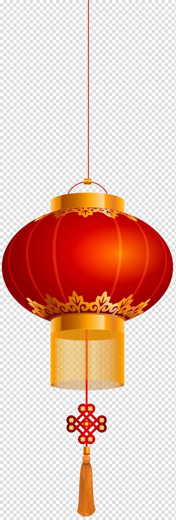 Red Chinese lantern, China Paper lantern , lamp transparent background PNG clipart