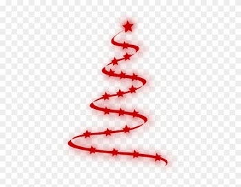 Red Christmas Tree Clip Art At Clker - Red Christmas Tree Png