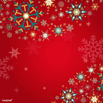 Red Christmas winter holiday background with .. | Free stock vector - 494106