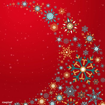 Red Christmas winter holiday background with .. | Free stock vector - 494114