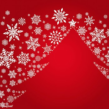 Red Christmas winter holiday background with .. | Free stock vector - 494121