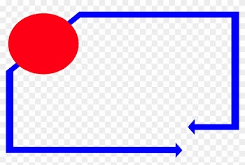 Red Circle Borders And Frames - Blue And Red Frame