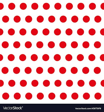 red circle pattern on a white background
