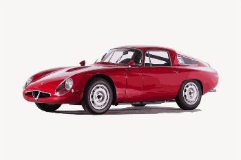 Red classic car clipart, vehicle | Free Vector - rawpixel
