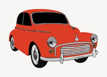 Red classic car, transportation, vehicle | Free Photo - rawpixel