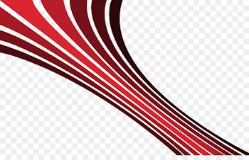 Red Clip art - Abstract red lines 