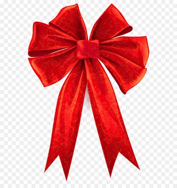 Red Clip art - Red Bow with Ornaments Decor PNG Clipart 