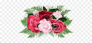 Red Clipart Pink Rose - Red And Pink Roses Png