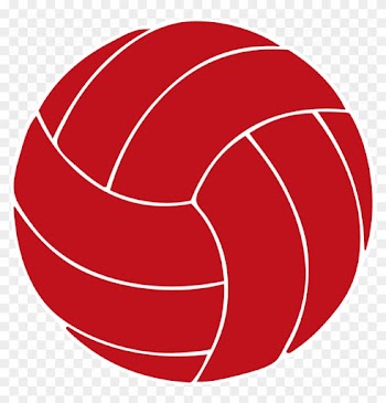 Red Clipart Volleyball - Texas A&amp;m Volleyball Logo
