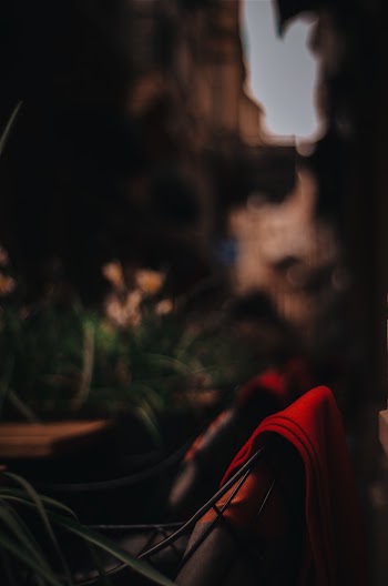 Red Cloth On A Chair