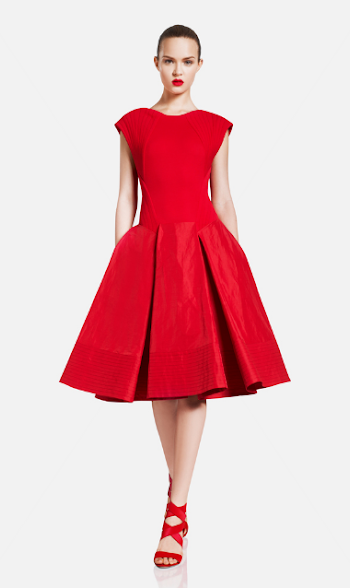 Red cocktail dress | I'd like to wear it | Fashion, Little red ...