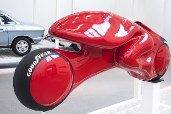 Red Concept Motorcycle