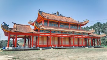 Red Concrete Building