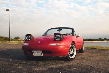 Red Convertible Coupe
