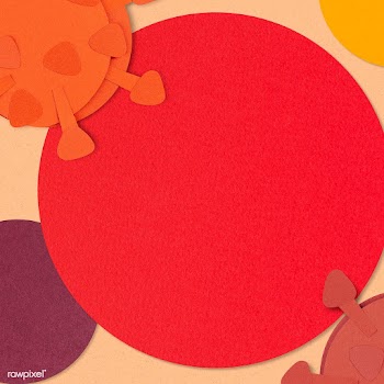 Red coronavirus background illustration | Free  photo - 2308198