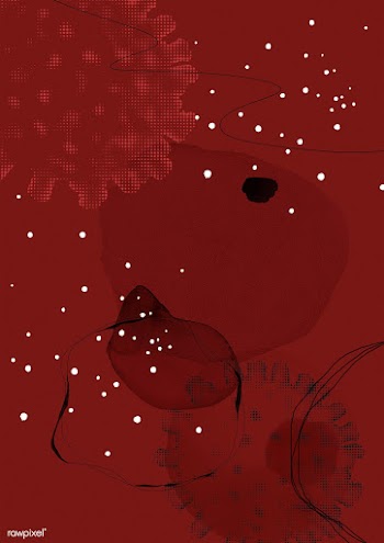 Red coronavirus patterned background | Free  illustration - 2316438