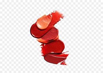 Red Cosmetics Lipstick Foundation - Department of lipstick red orange color smear test pattern 