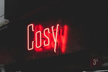 Red Cosy Signage