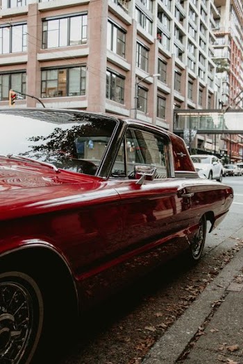 red coupe