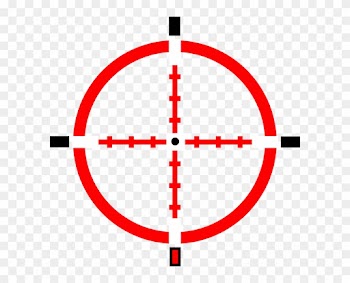 Red Crosshair Png Transparent