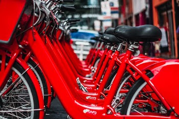 Red Cruiser Bicycles