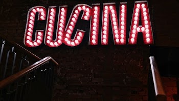 Red Cucina Signage