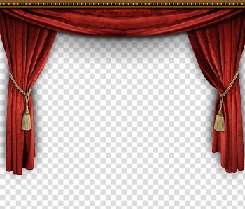 Red curtain, Curtain Light, Red curtains transparent background PNG clipart
